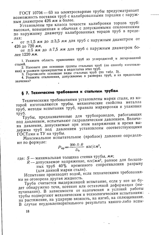 Трубы стальные профильные технические требования и методы испытаний 1